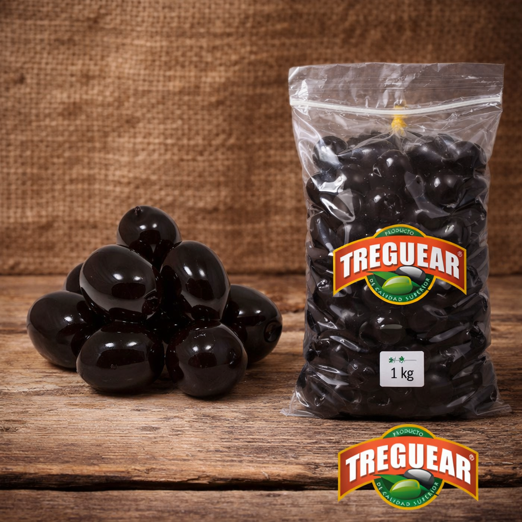 Aceitunas Negra Azapa Mamut Calibre 110 - 1 Kilo