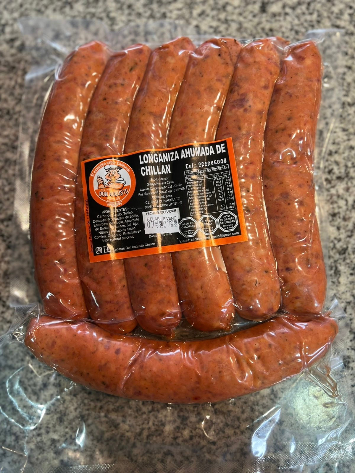 Longaniza Ahumada