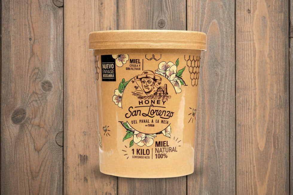 Miel San Lorenzo Multifloral 1 Kilo (Chiloé)