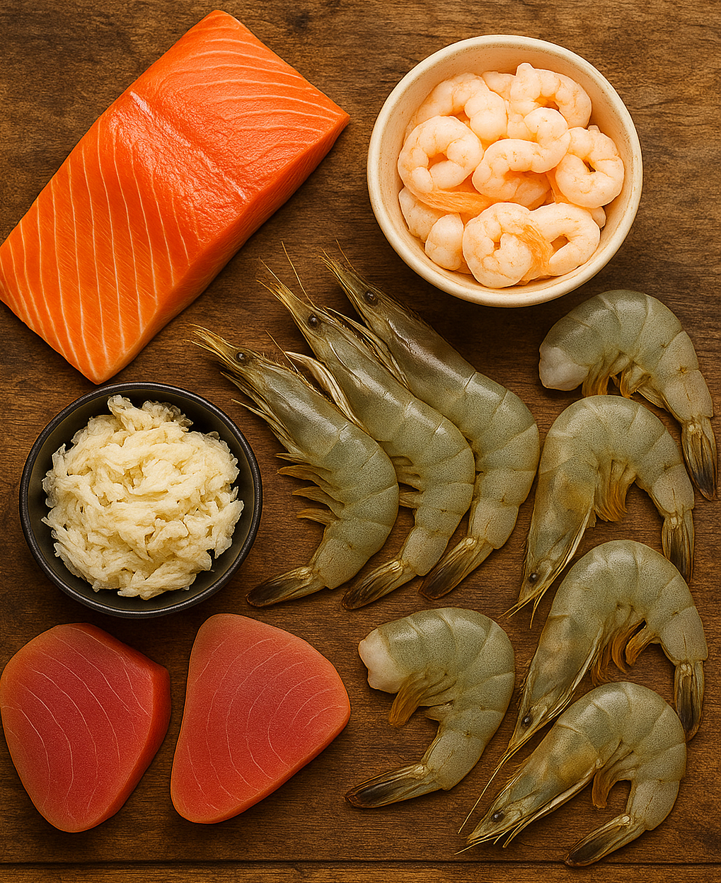 Pescados y Mariscos 🐟 🦐