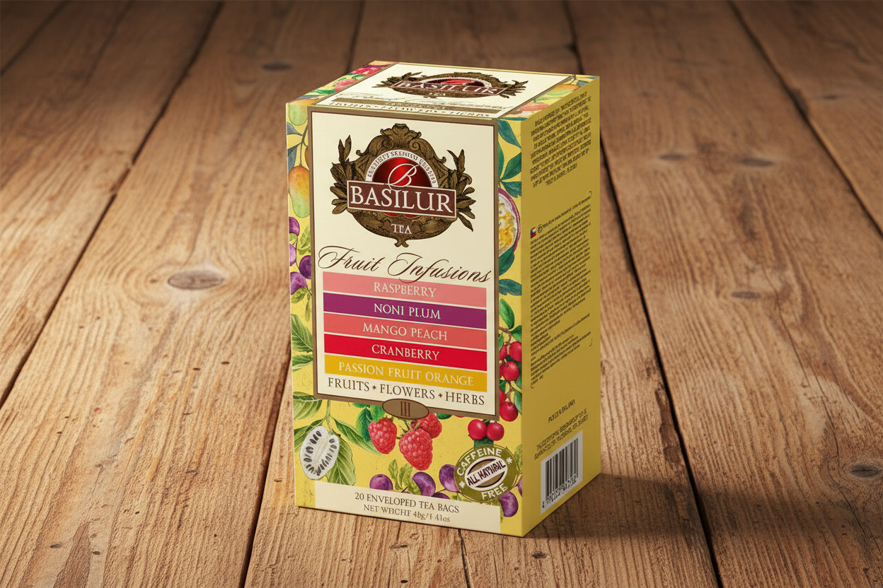Basilur Infusión de Frutas -  Surtido - 20 Bolsitas