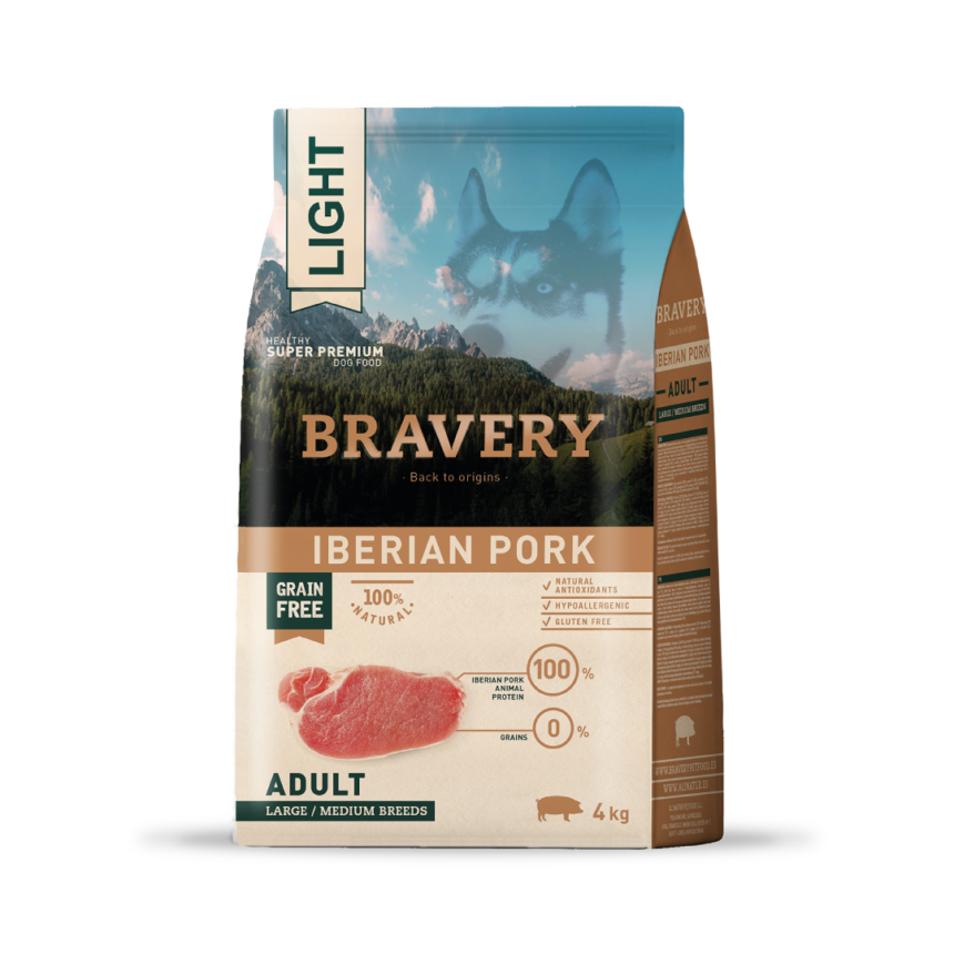 Bravery Perro Adulto 12 kg - 4 Kg