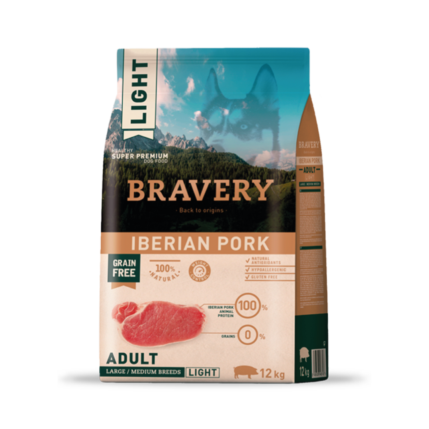 Bravery Perro Adulto 12 kg - 4 Kg