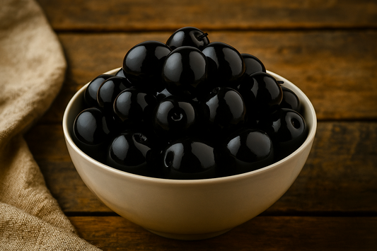 Aceitunas Negras con Hueso - Calibre Jumbo