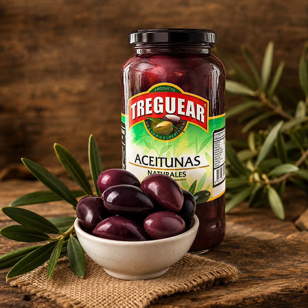 Aceitunas Azapa Moradas 500g