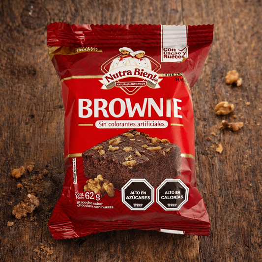 Bizcocho Nutra Bien Brownie 62 g