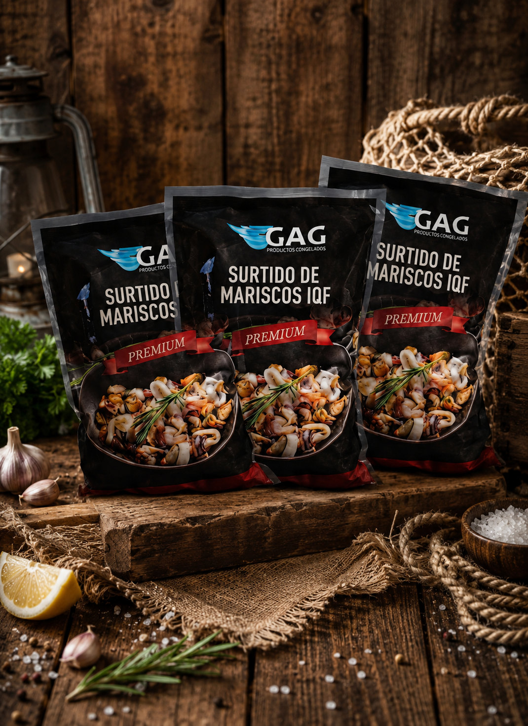 Surtido de Mariscos Premium 1 Kg