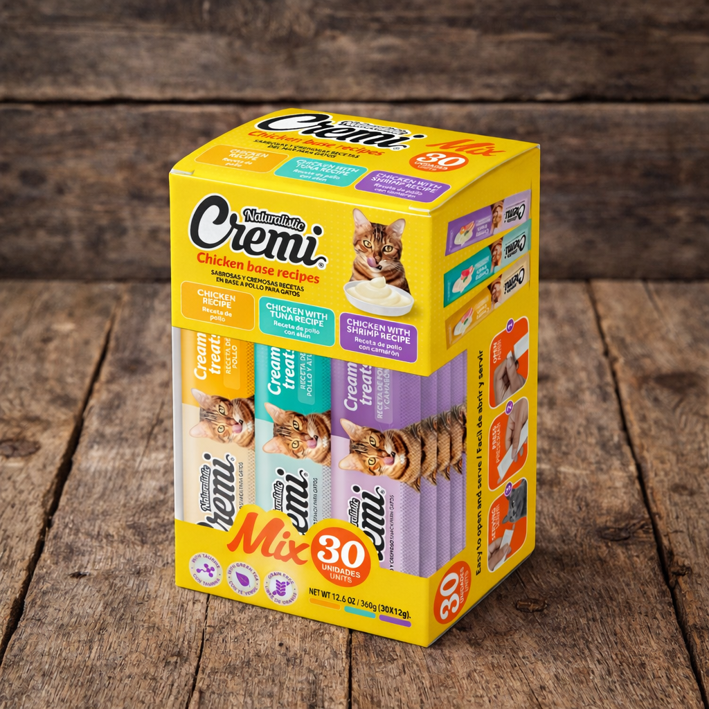 NATURALISTIC CREMI BOX - 30 SACHETS