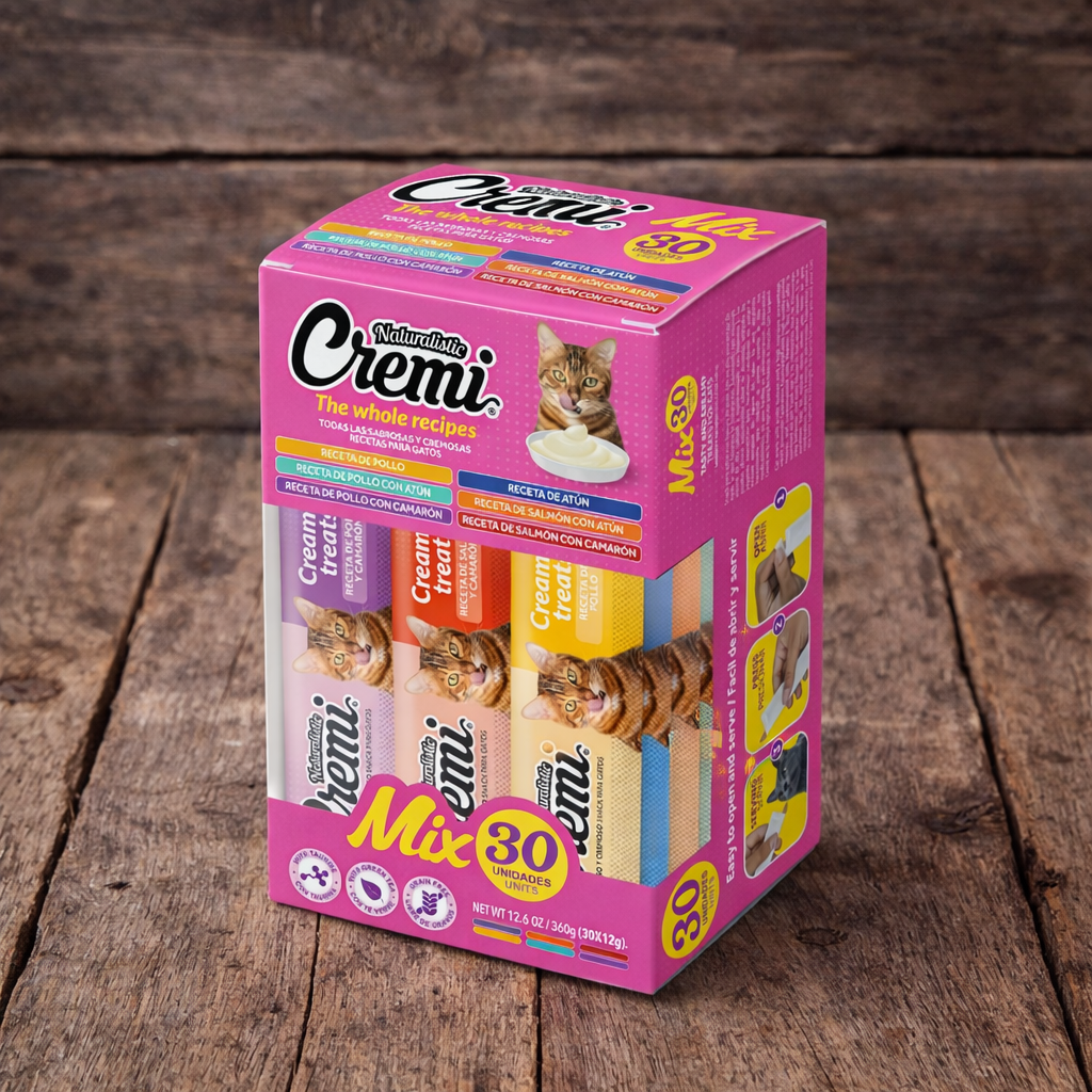 NATURALISTIC CREMI BOX - 30 SACHETS