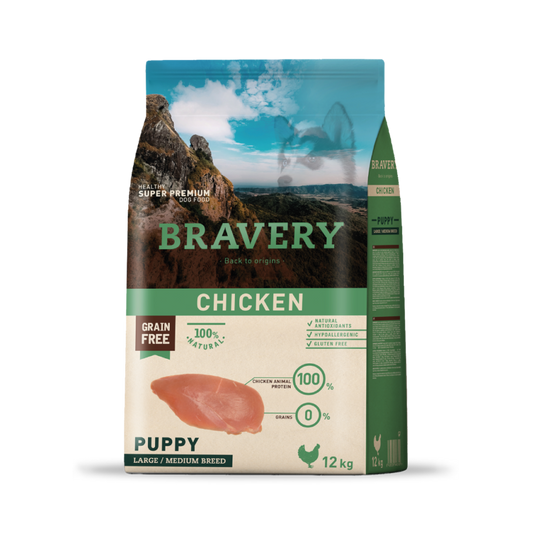 Bravery Perro Puppy 12 Kg - 4 Kg