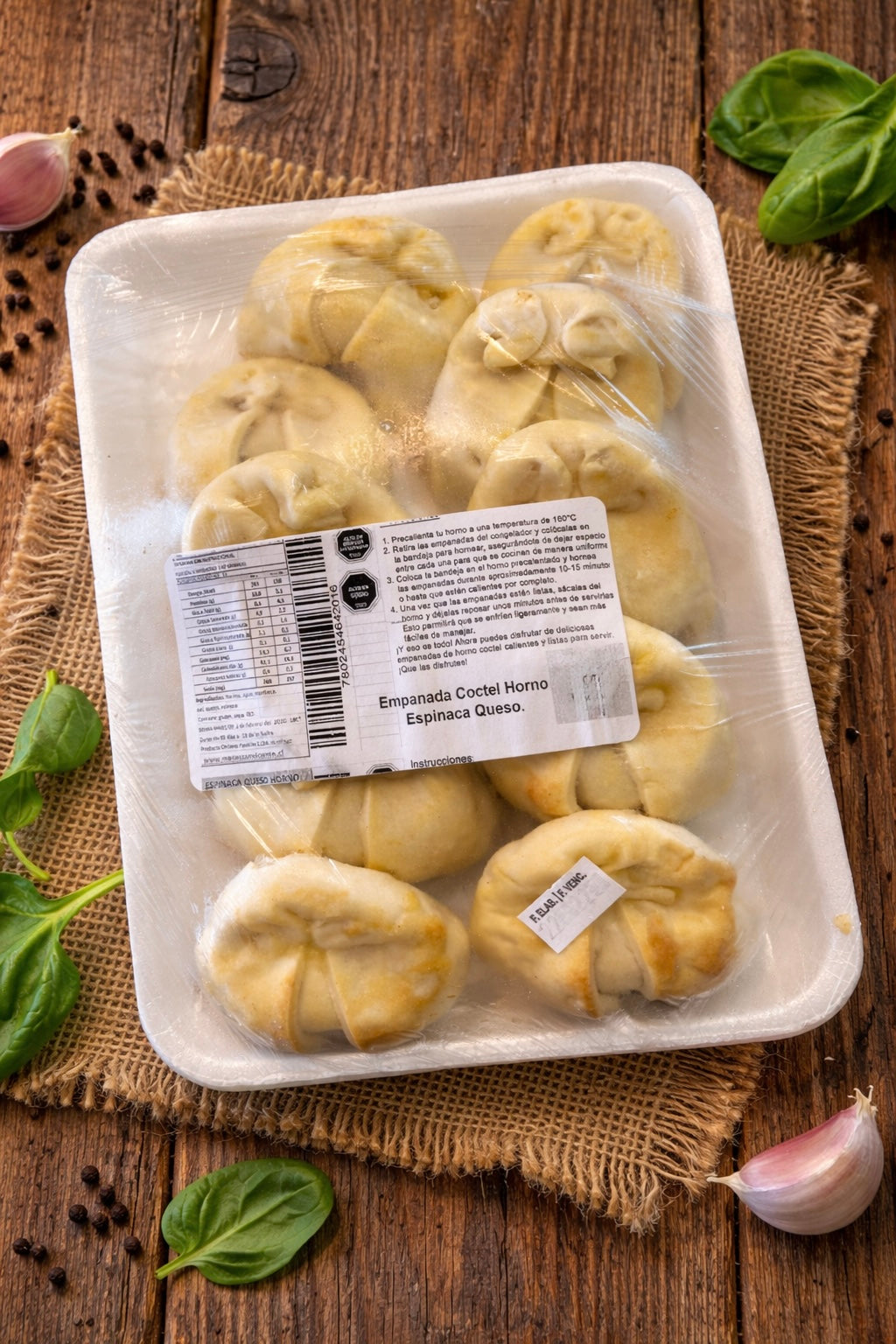 Empanadas Cóctel (Para Horno)