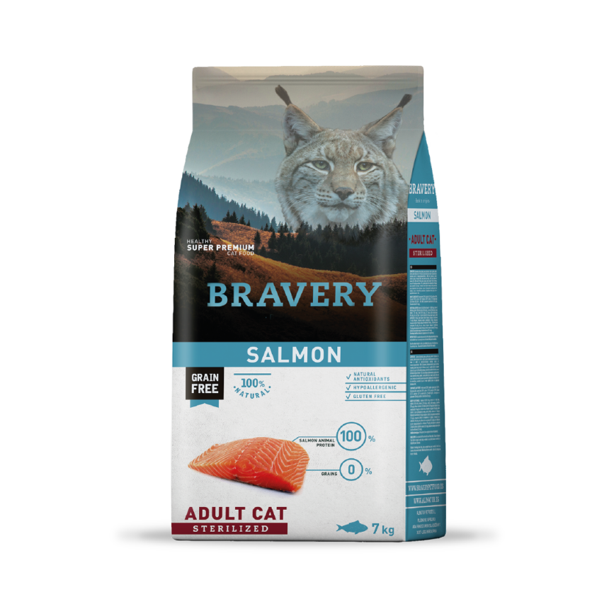 Bravery Gato Adulto Esterilizado 2 Kg - 7 Kg