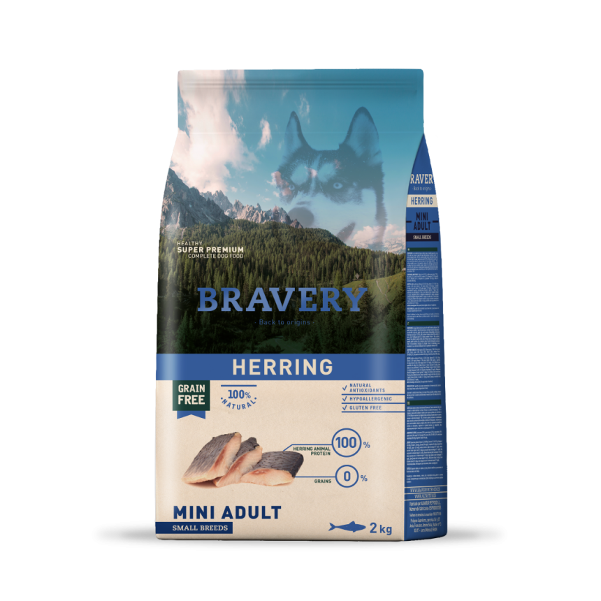 Bravery Perro Mini Adulto 7 Kg - 2 Kg