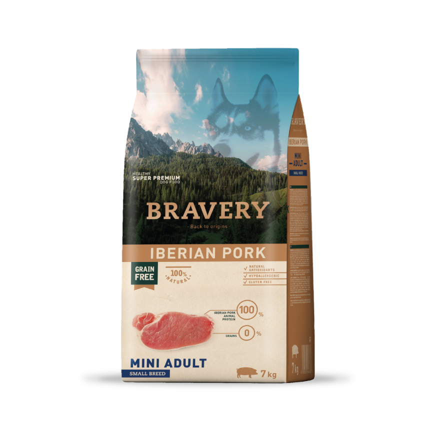 Bravery Perro Mini Adulto 7 Kg - 2 Kg