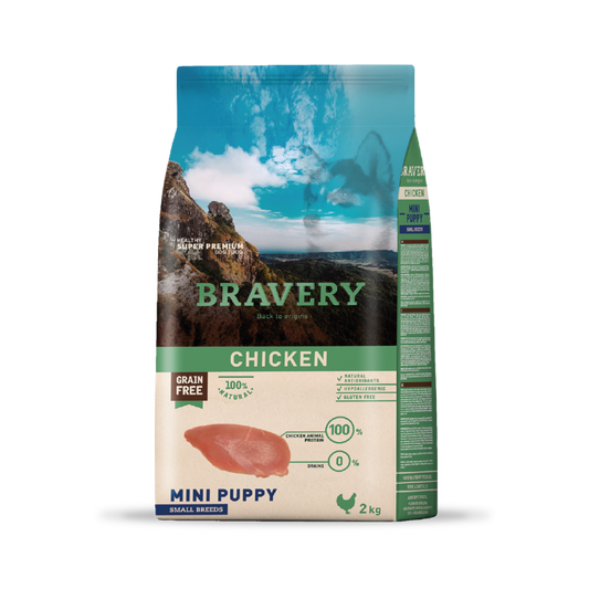 Bravery Perro Mini Puppy 7 Kg - 2 Kg