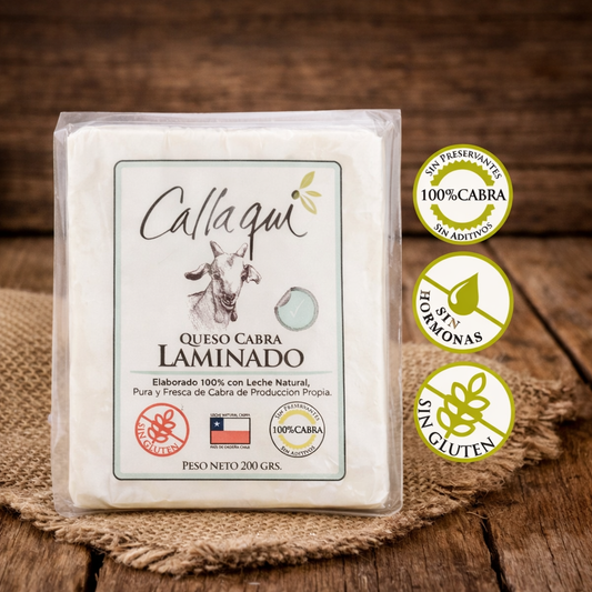 Queso de Cabra Laminado Callaqui 200g