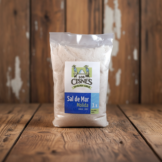Sal de Mar de Cáhuil Molida Yodada – 1 kg
