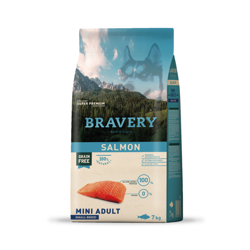 Bravery Perro Mini Adulto 7 Kg - 2 Kg