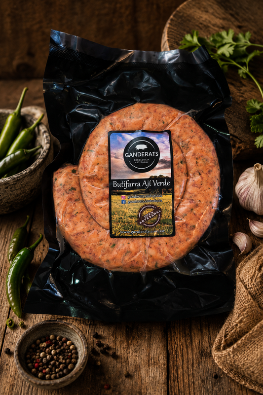 Butifarra con Ají Verde 500g