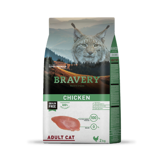 Bravery Gato Adulto 2 kg - 7 kg