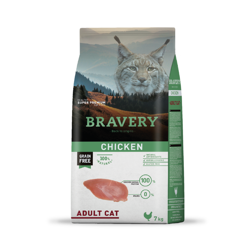 Bravery Gato Adulto 2 kg - 7 kg
