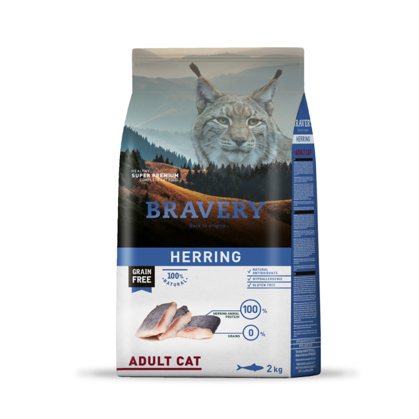 Bravery Gato Adulto 2 kg - 7 kg