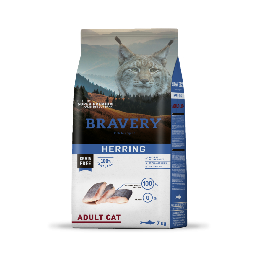 Bravery Gato Adulto 2 kg - 7 kg