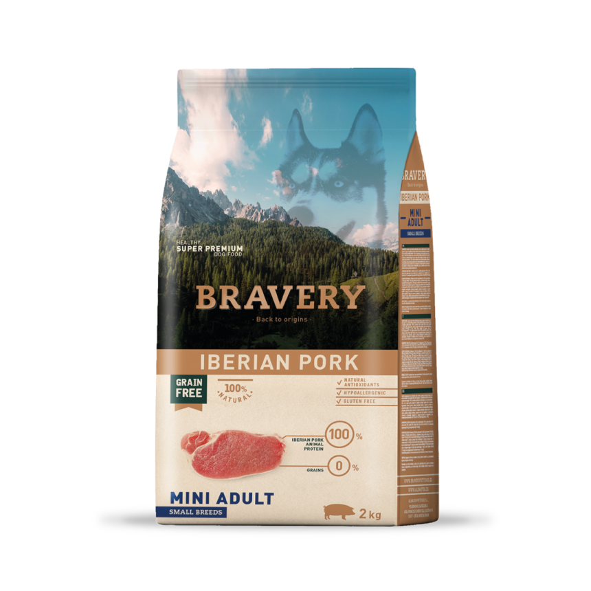 Bravery Perro Mini Adulto 7 Kg - 2 Kg