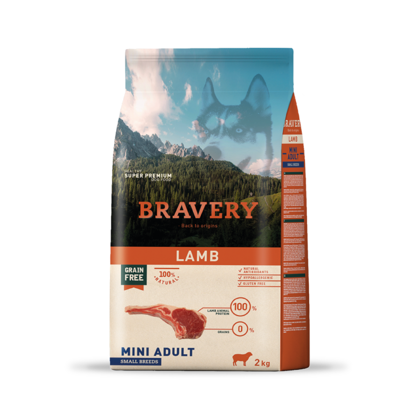 Bravery Perro Mini Adulto 7 Kg - 2 Kg