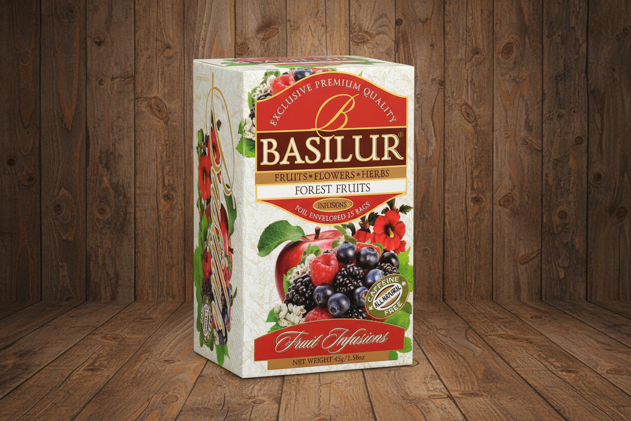 Basilur Infusión de frutas - Forest Fruit Infusion 25 Bolsas